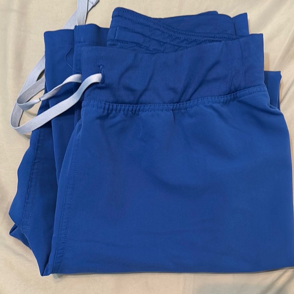 Figs Royal Blue Scrub Pants